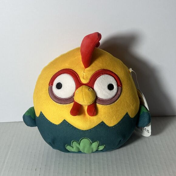 Disney Hei Hei Squishmallows 7” Plush – Moana Rooster – Kellytoy NEW - Picture 1 of 9